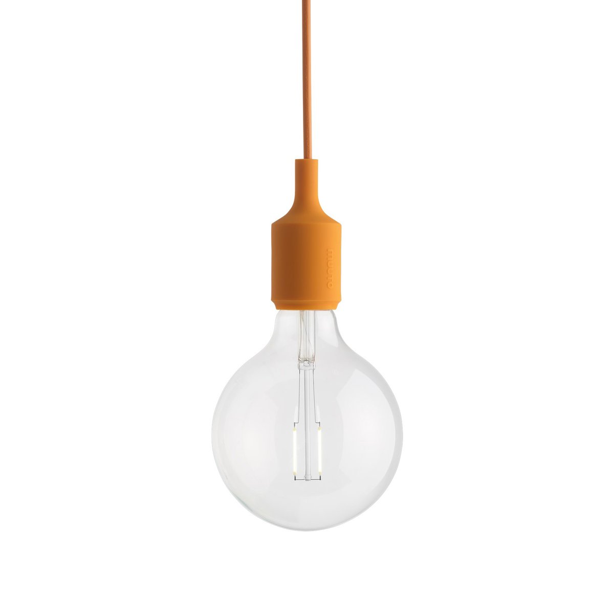 Muuto E27 pendel Light orange | Skandinavisk Design | Taklampor & Pendlar | Orange