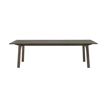 Earnest Extendable matbord 260x100 cm - Dark oiled oak - Muuto