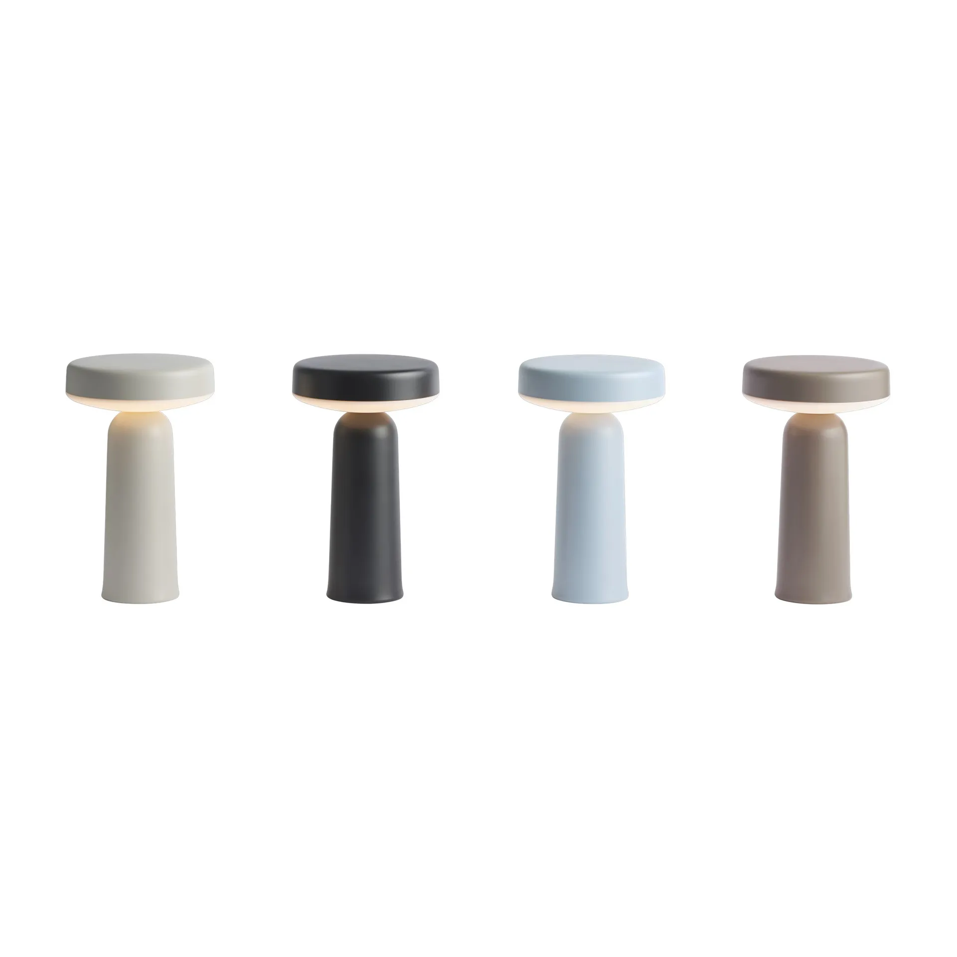 Ease portabel bordslampa 21,5 cm, Light blue Muuto