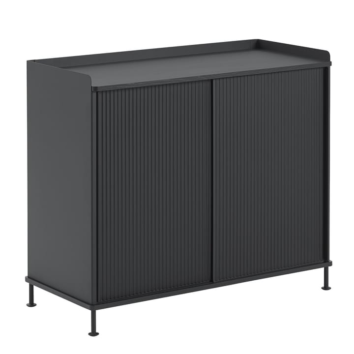 Enfold sidobord högt, Black-black Muuto