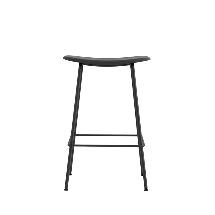 Fiber counter stol 65 cm - Black-Anthracite black - Muuto