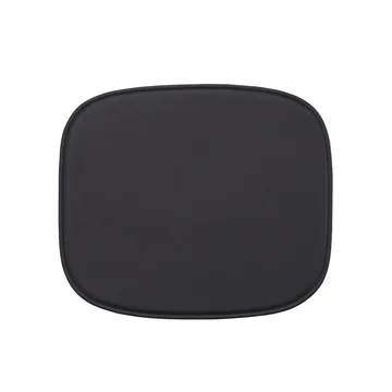 Fiber lounge stolsdyna - Easy leather black - Muuto