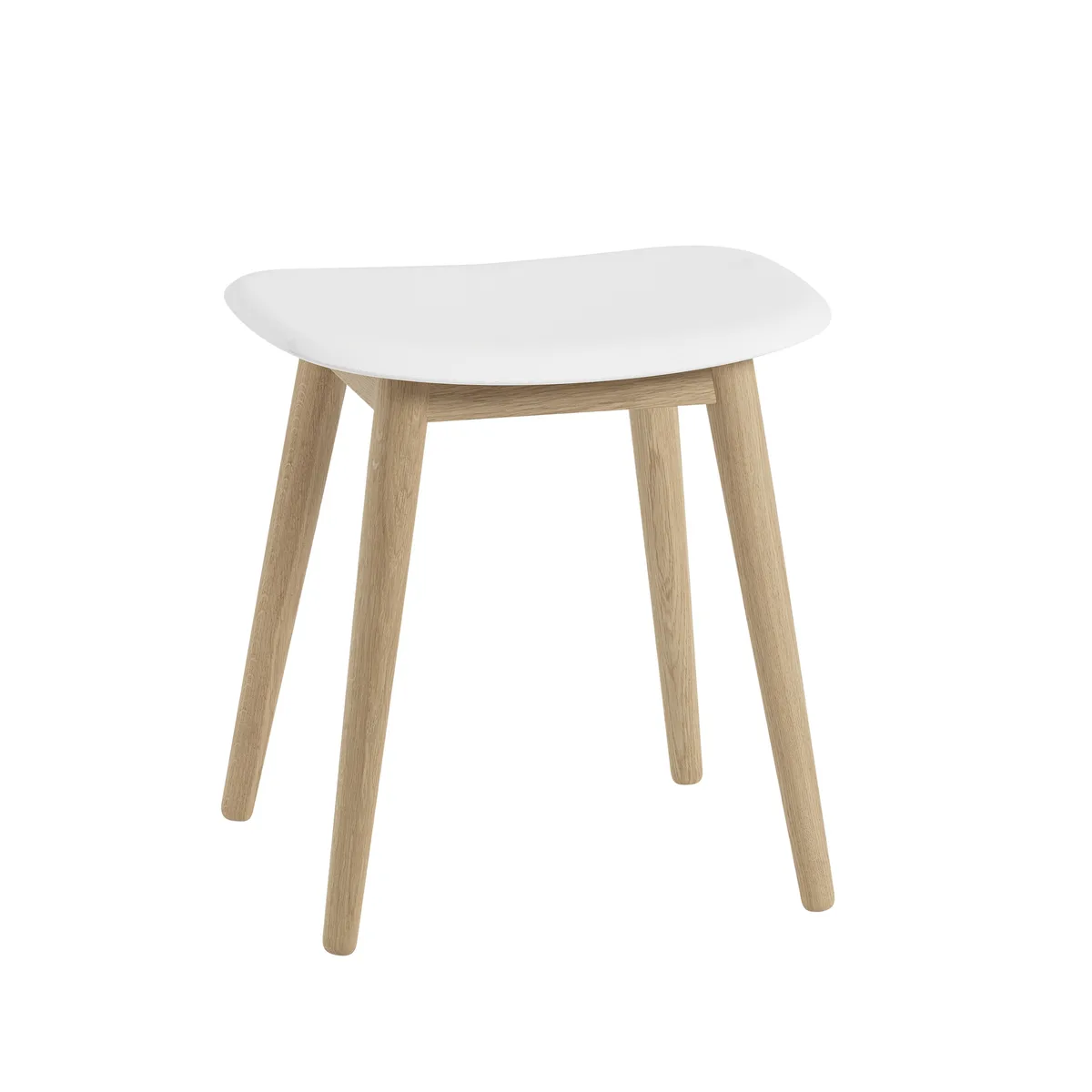 Muuto Fiber pall natural white, ekben
