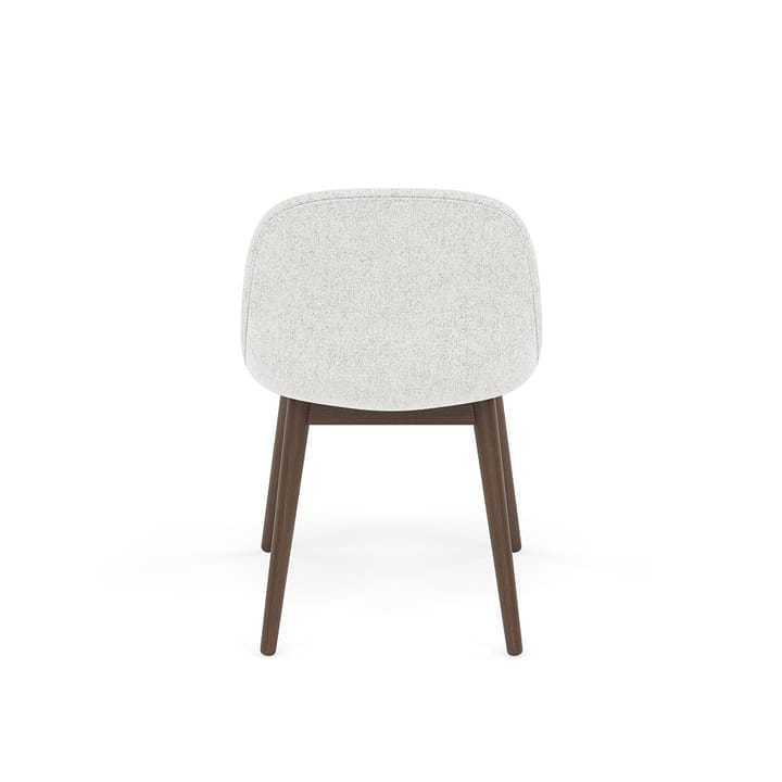 Fiber Side Chair med träben, Hallingdal nr110-stained dark brown Muuto
