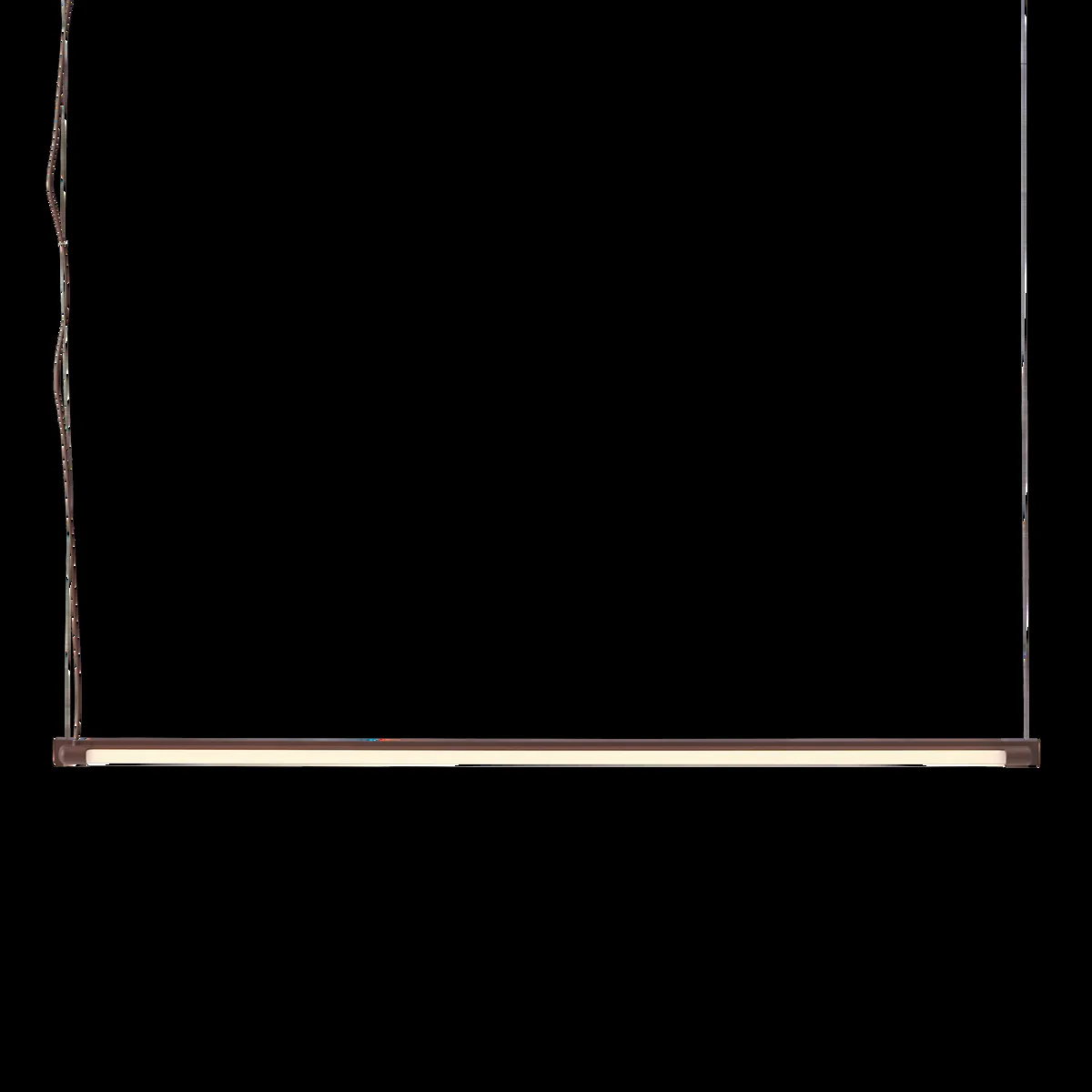 Muuto Fine Suspension Lamp 120 cm Deep Red