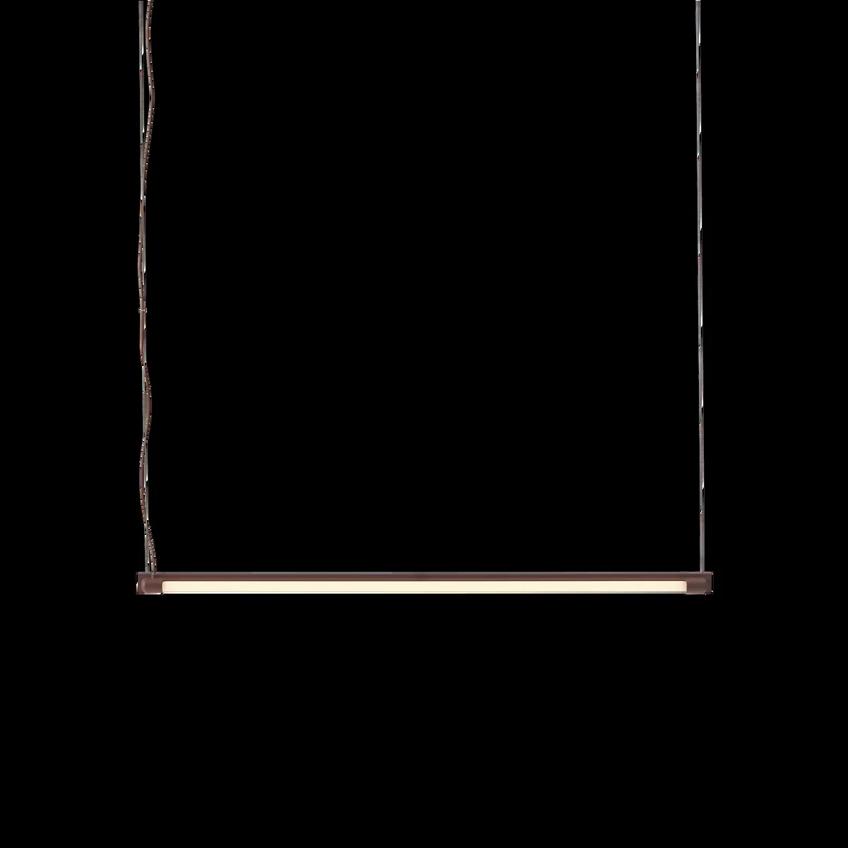 Muuto Fine Suspension Lamp 90 cm Deep Red