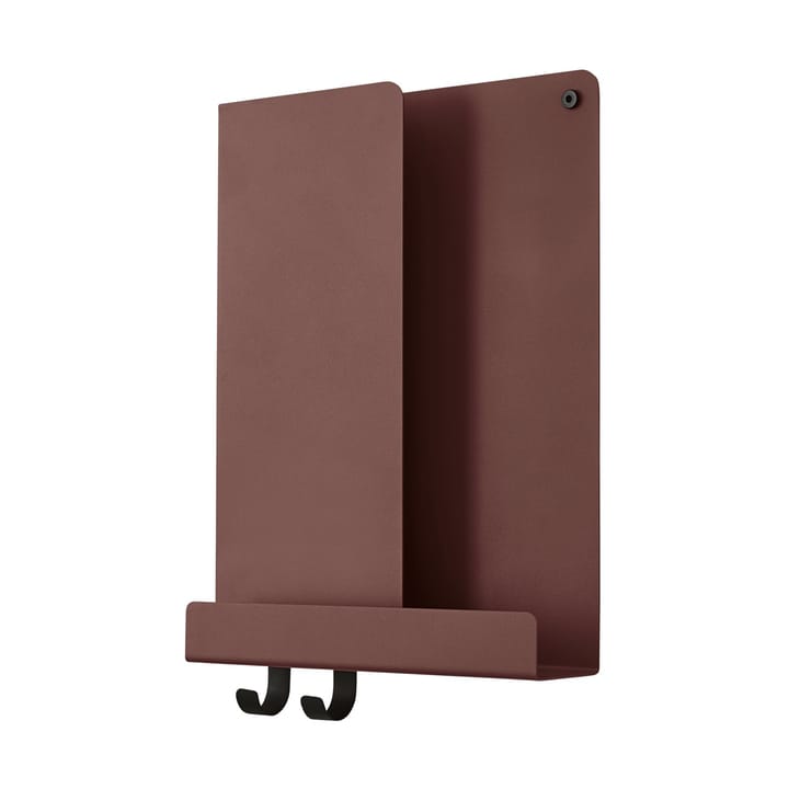 Folded hylla 29,5x40 cm - Deep Red - Muuto