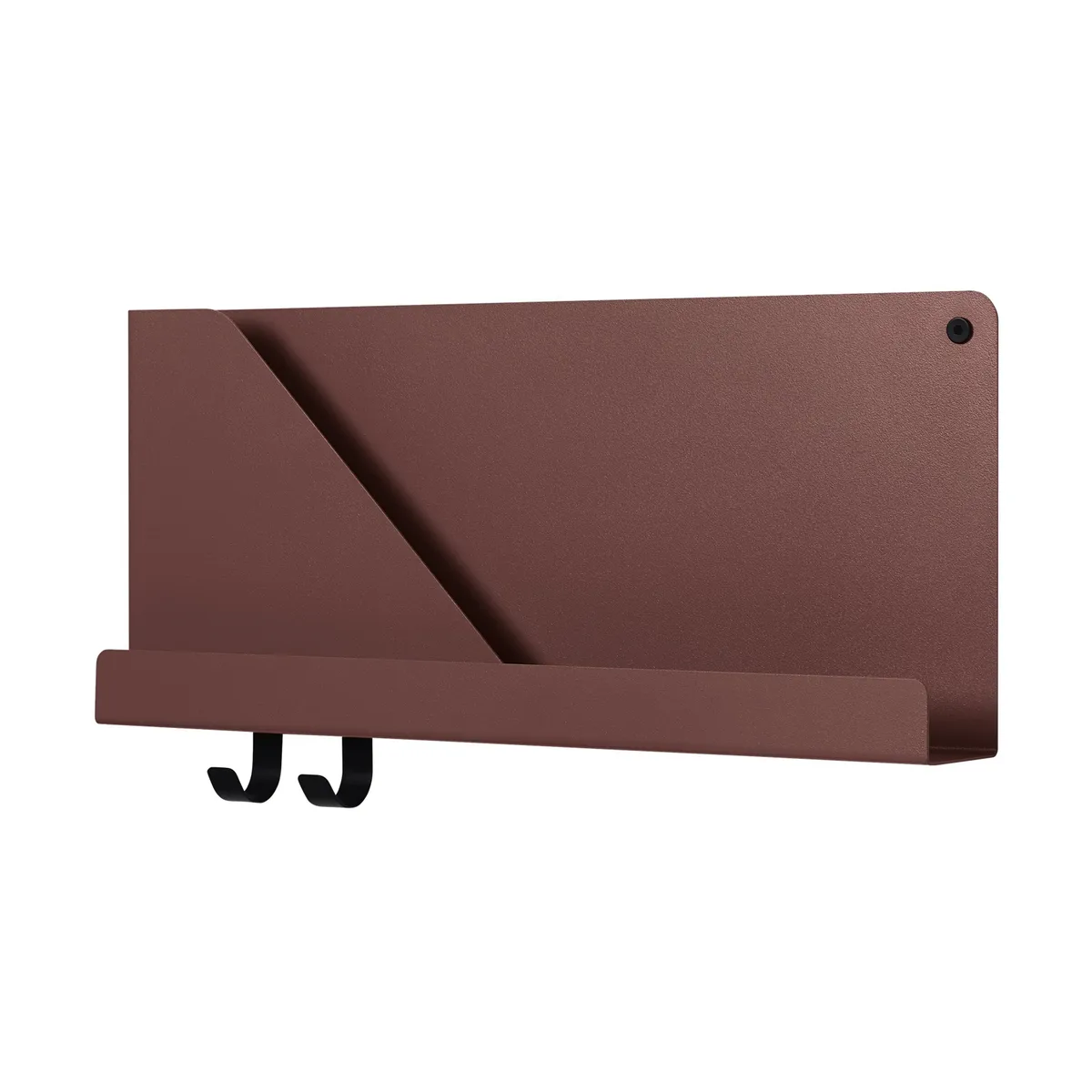 Muuto Folded hylla 51x22 cm Deep Red