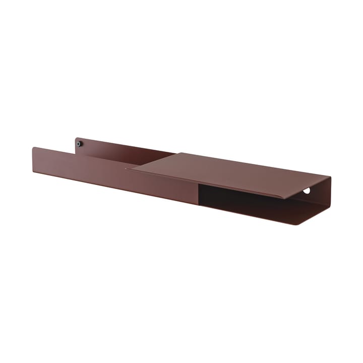 Folded platform hylla 62x5,4 cm - Deep Red - Muuto