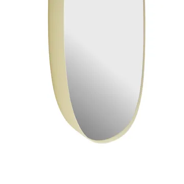 Framed spegel - Light yellow-clear, 150x50 cm - Muuto