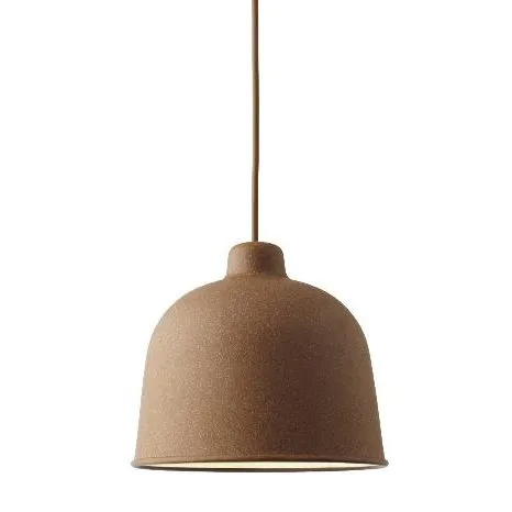Grain taklampa, natur (brun)