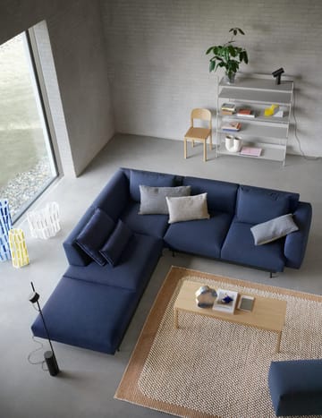 In Situ hörnsoffa configuration 3 - Ocean 80-black - Muuto