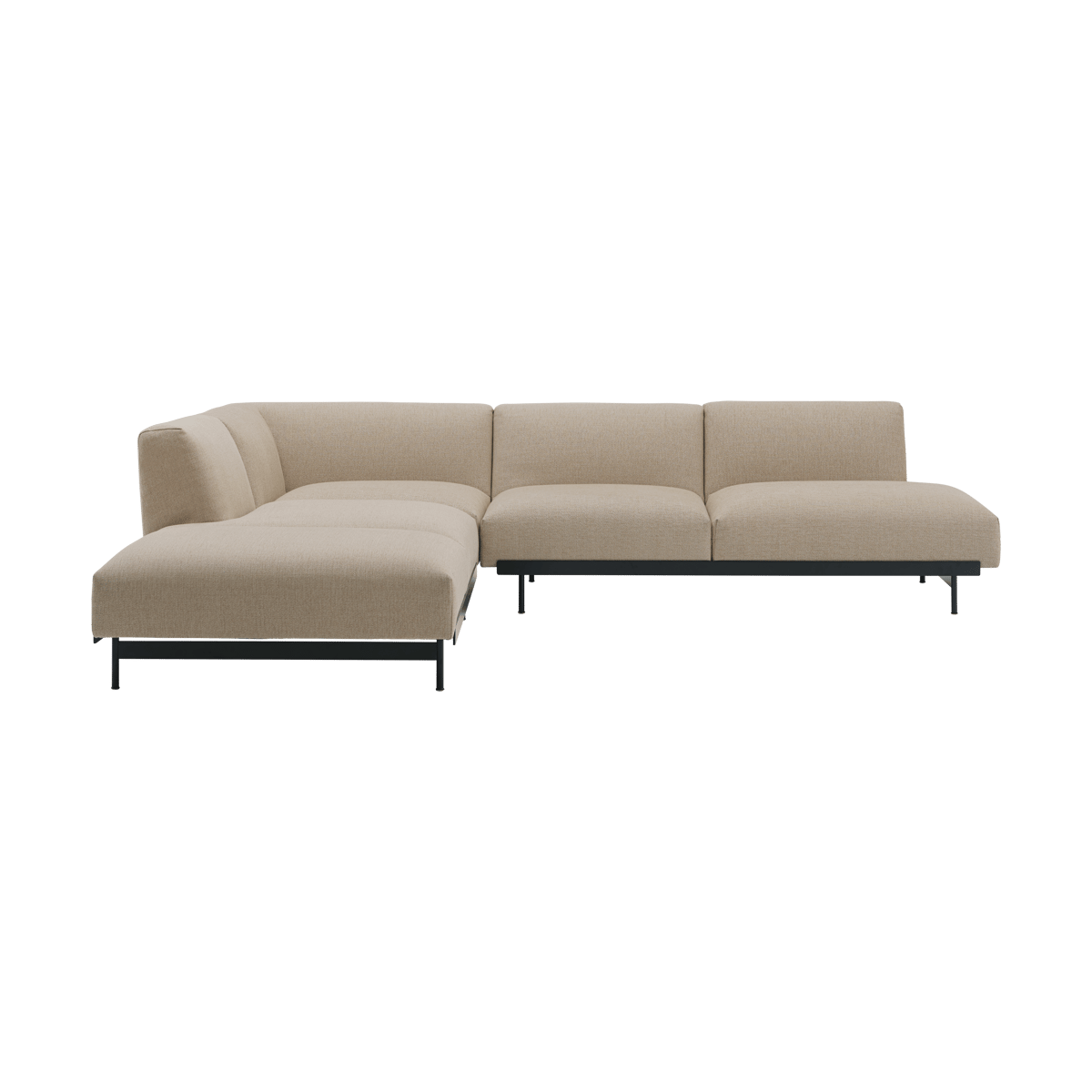 Muuto In Situ hörnsoffa configuration 5 Ecriture 240-Black