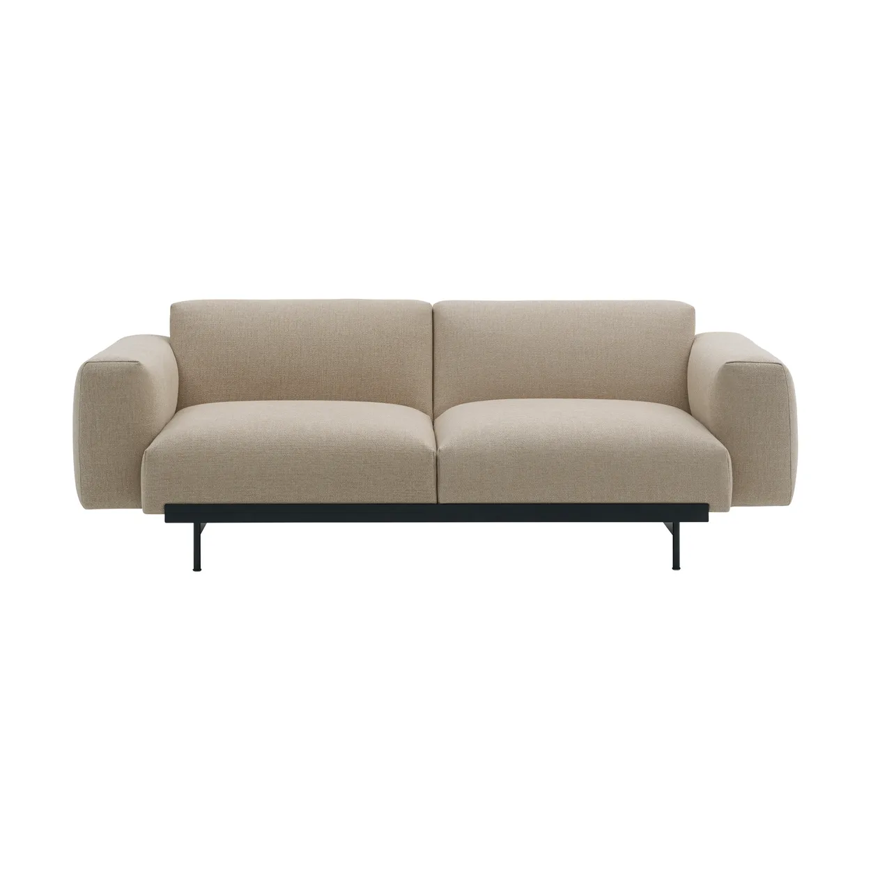 Muuto In Situ modulsoffa 2-sits configuration 1 Ecriture 240-Black