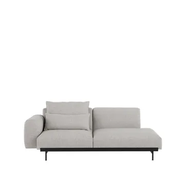 In Situ modulsoffa 2-sits configuration 3 - Clay 12-Black - Muuto