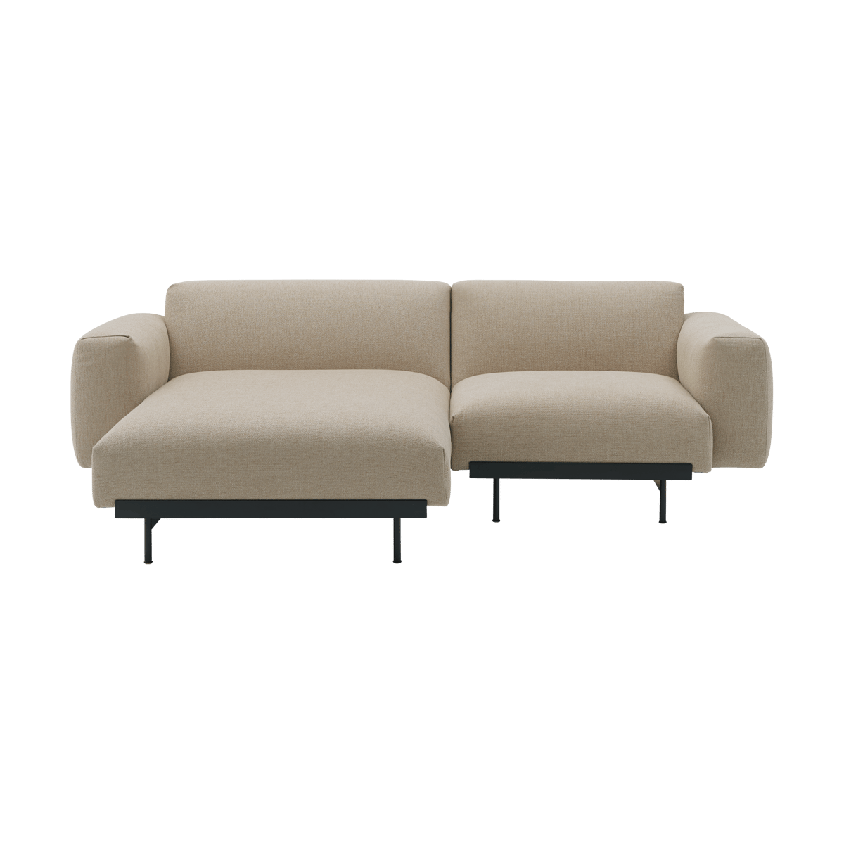 Muuto In Situ modulsoffa 2-sits configuration 5 Ecriture 240-Black