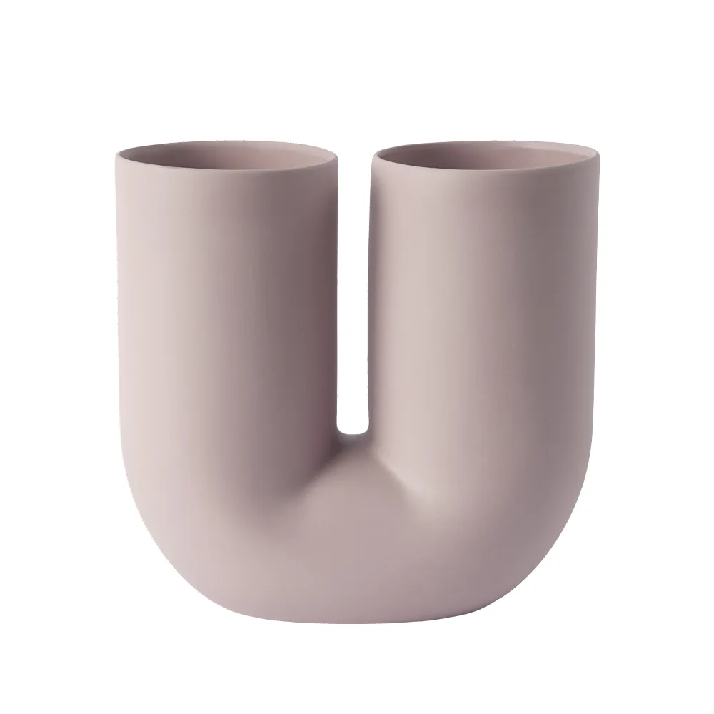 Kink vas 26 cm, Dusty lilac Muuto