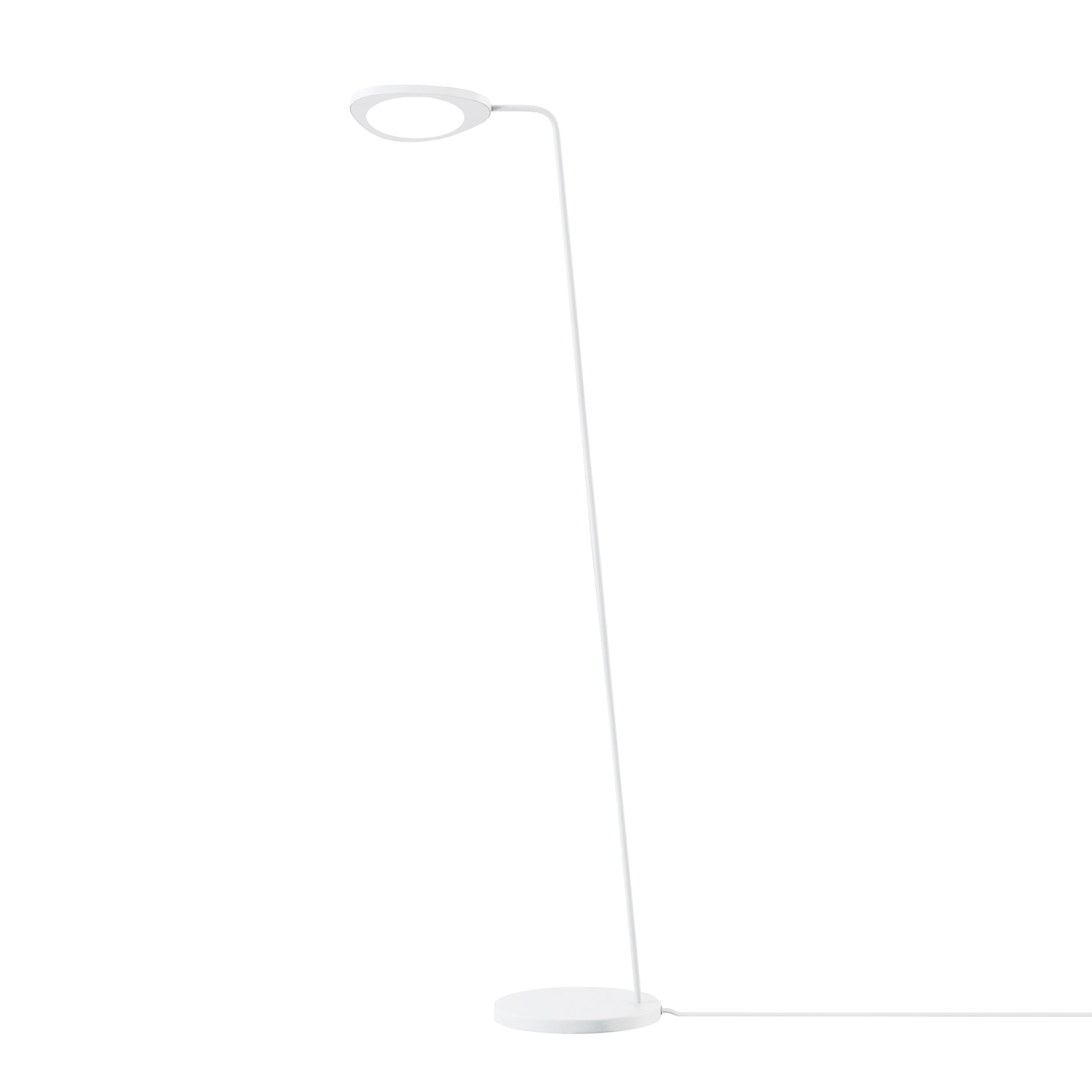 Leaf golvlampa, vit