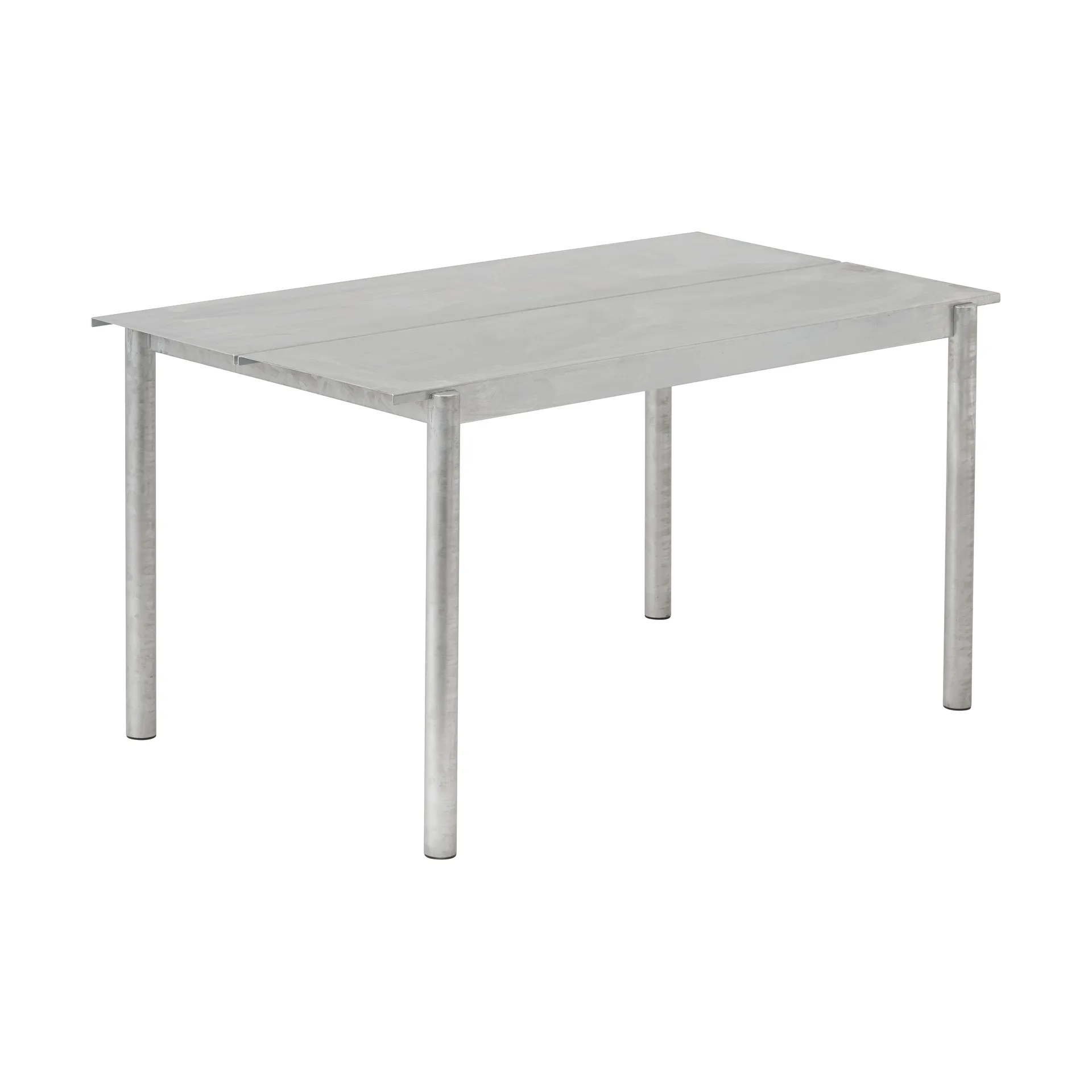 Linear Steel bord 140x75 cm, Warm galvanized steel Muuto