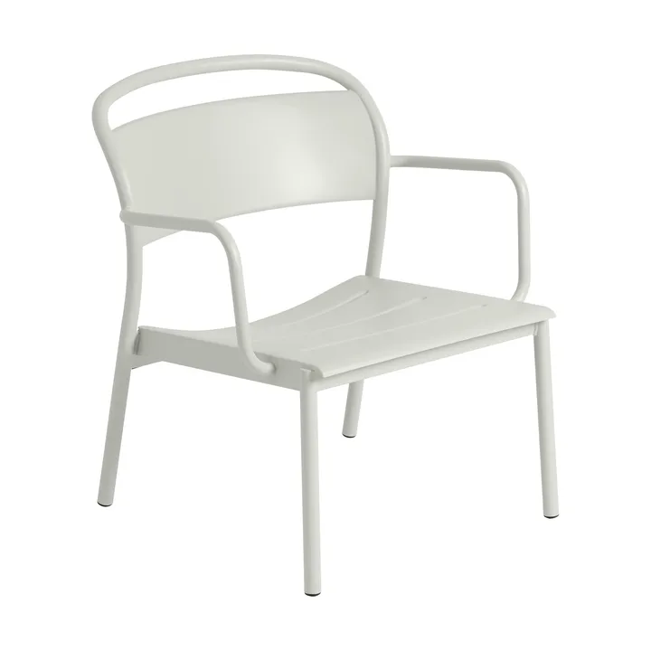 Linear Steel loungefåtölj - Grey - Muuto