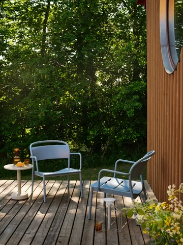 Linear Steel soffbord - Grey, Ø42x47 cm - Muuto