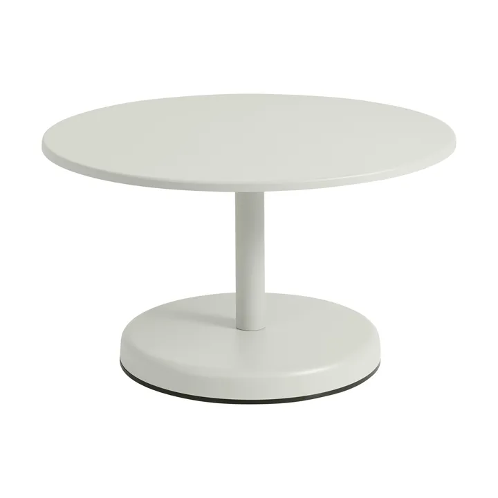 Linear Steel soffbord - Grey, Ø70x40 cm - Muuto