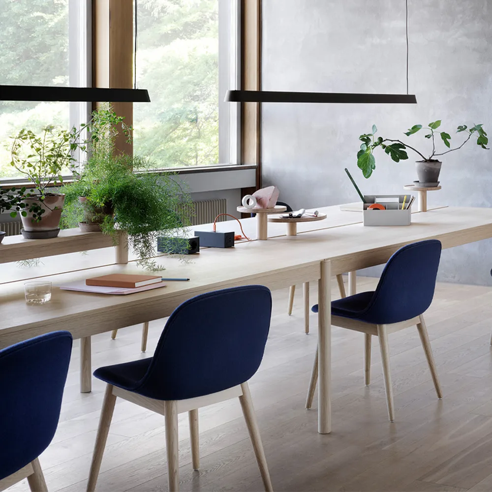 Linear System bricka, Oak Ø36 cm Muuto