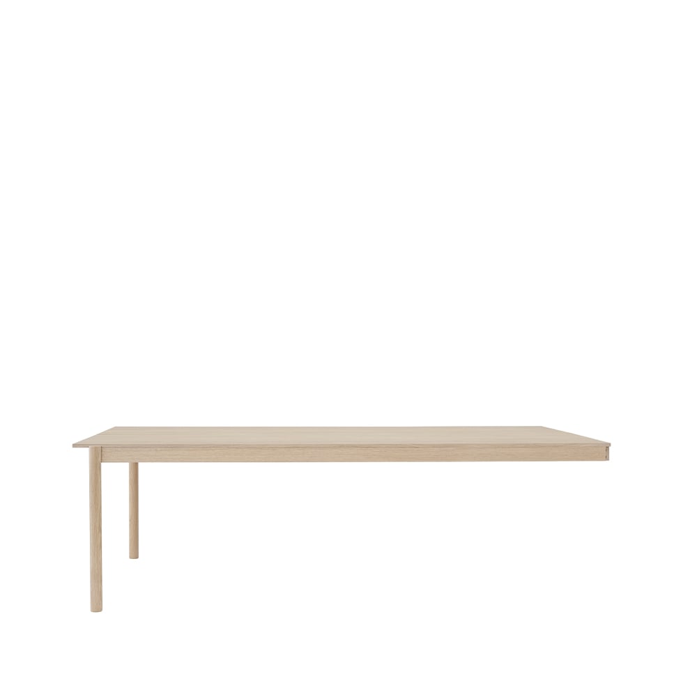 Muuto Linear System End Module bord Oak veener-Oak 240x142 cm