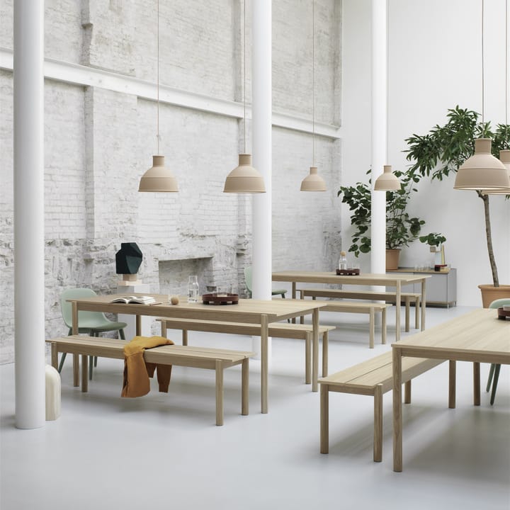 Linear träbord ek, 200x90 cm Muuto
