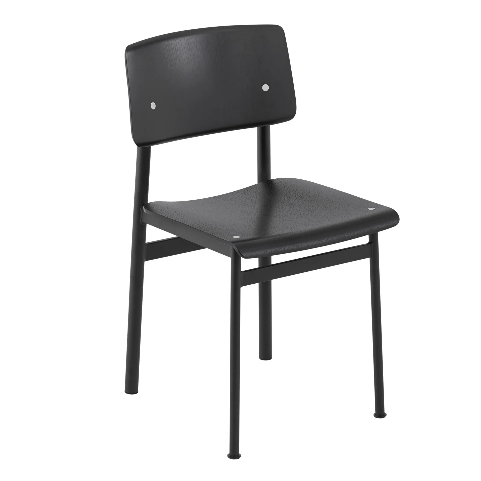 Loft Chair stol, Black-Black Muuto