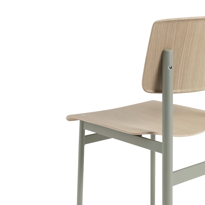 Loft Chair stol - Oak-Dusty green - Muuto