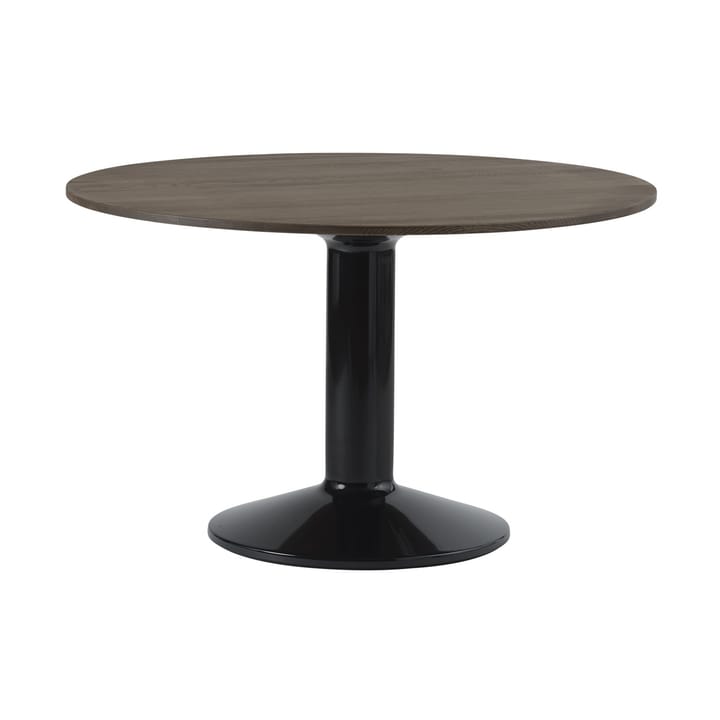 Midst pelarbord Ø120 cm - Dark Oiled Oak-Black - Muuto