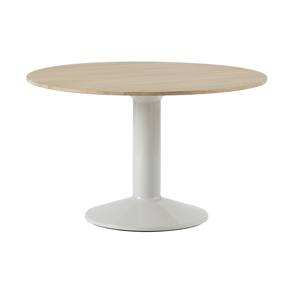 Muuto Midst pelarbord 120 cm Oiled Oak-Grey | Skandinavisk Design | Matbord | Brun