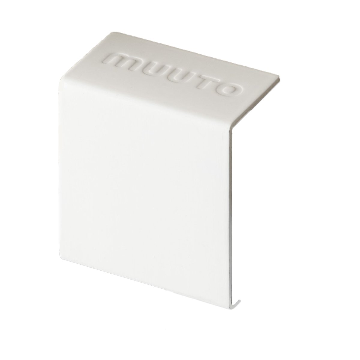 Muuto Mini förvaringssystem clips 1-pack White | Skandinavisk Design | Möbelvård & tillbehör | Vit