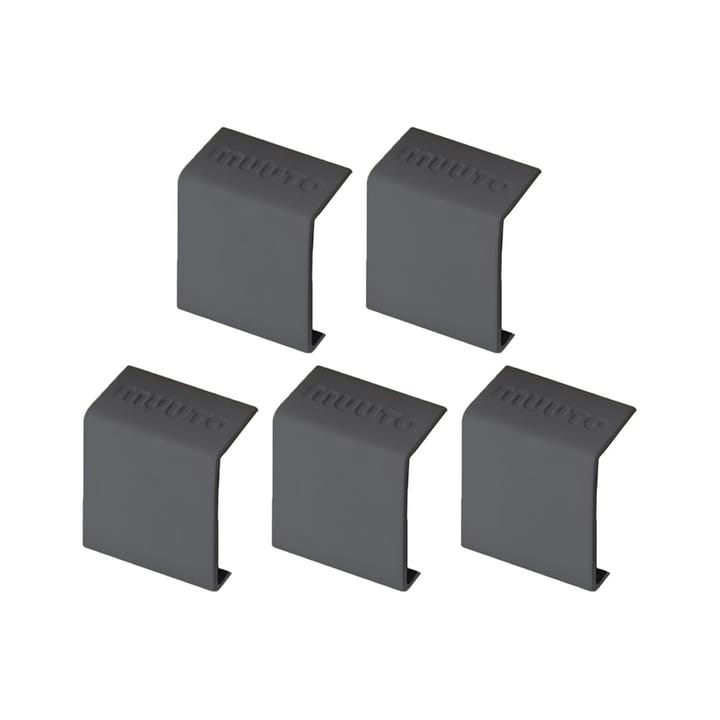Mini förvaringssystem clips 5-pack - Grey - Muuto