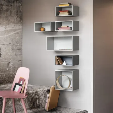 Mini förvaringssystem hylla medium - Light grey - Muuto