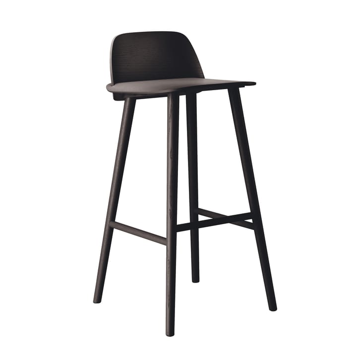 Nerd barstol 75 cm - Black - Muuto