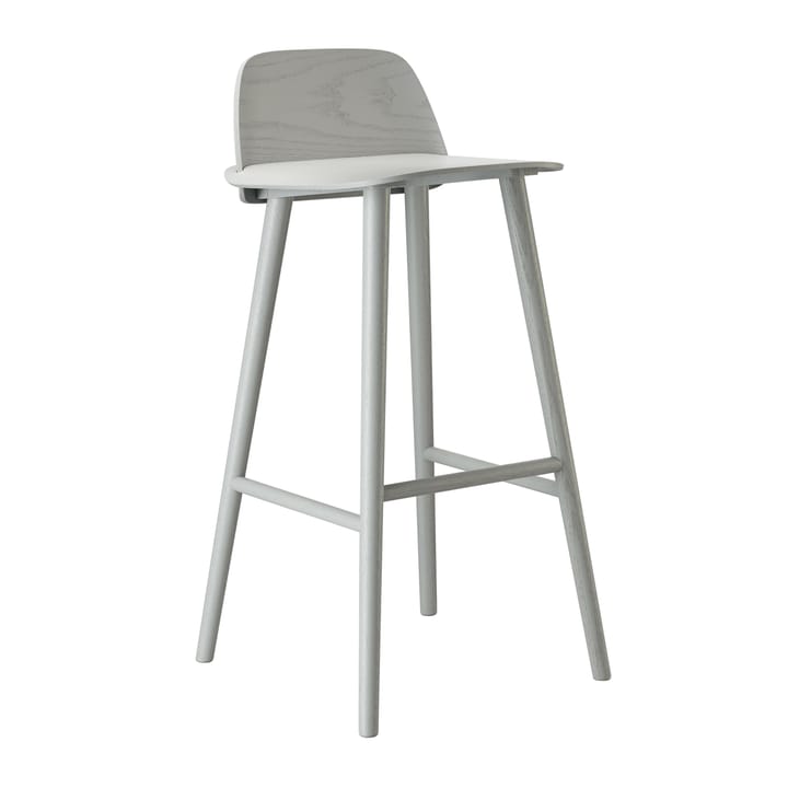 Nerd barstol 75 cm - Grey - Muuto