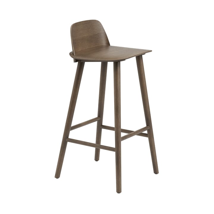 Nerd counter stol 65 cm - Stained dark brown - Muuto