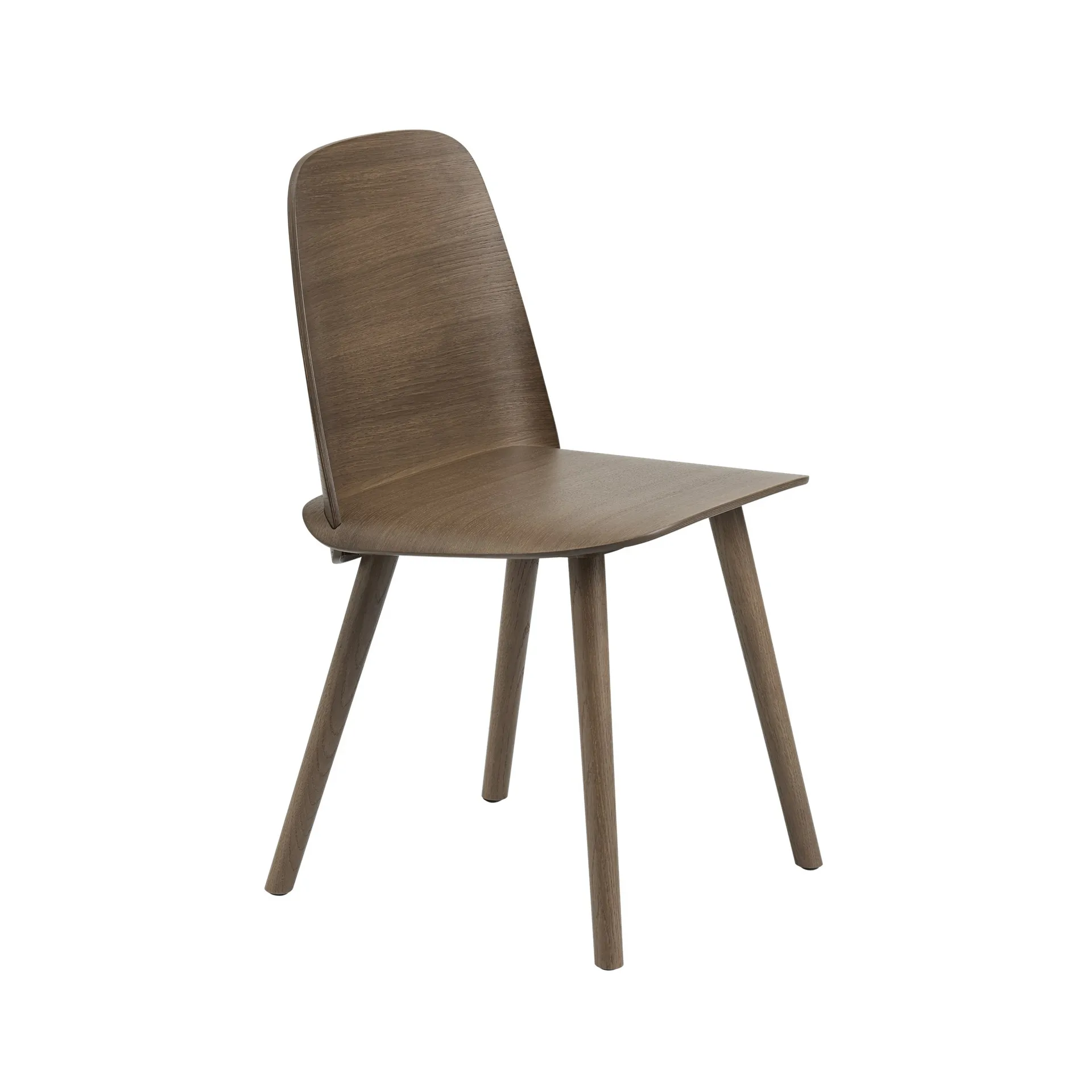 Nerd stol, Stained dark brown Muuto