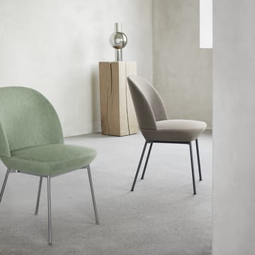 Oslo sidostol tygklädd - Ocean 21-Anthracite black - Muuto