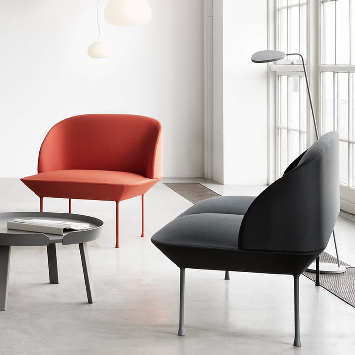 Oslo soffa 1-sits, Steelcut 180-Dark Grey Muuto