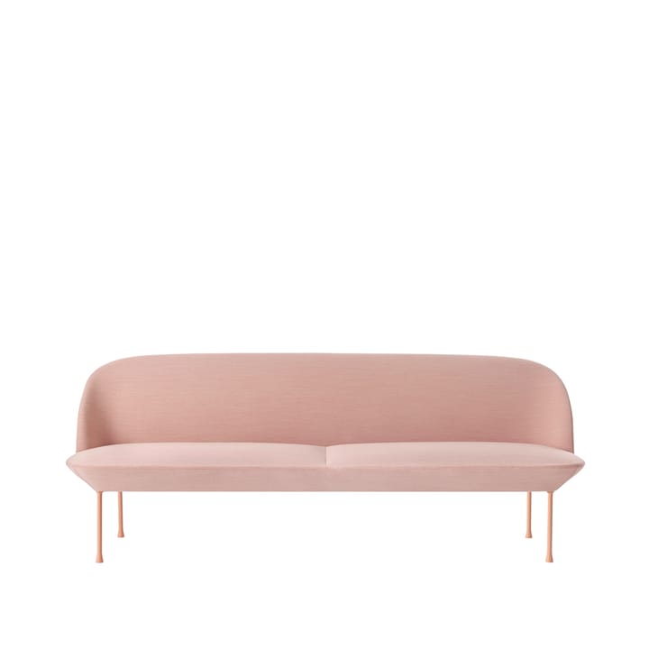 Oslo soffa 3-sits - Steelcut trio 515-Rose - Muuto