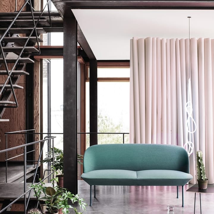 Oslo soffa 3-sits - Steelcut trio 515-Rose - Muuto