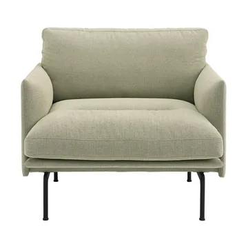 Outline Soft stol - Guest 250-svarta ben - Muuto