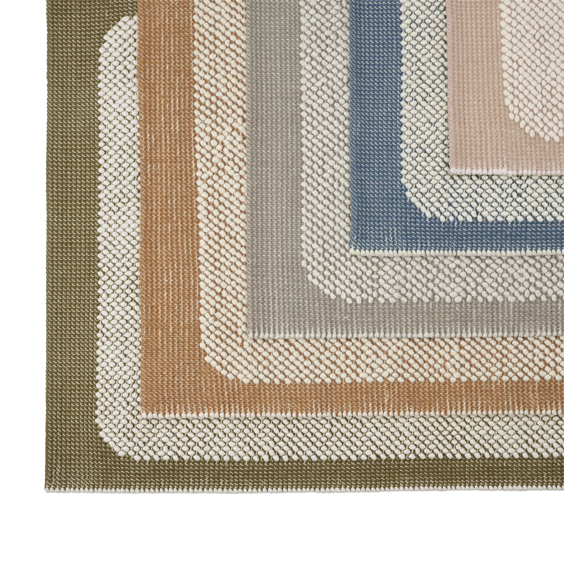 Pebble matta 200x300 cm, Brown green Muuto