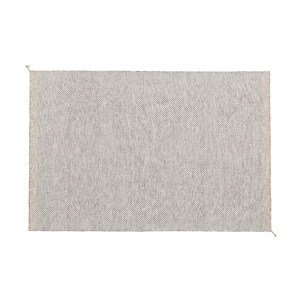 Muuto Ply matta 170x240 cm Black-white | Skandinavisk Design | Plastmattor | Svart