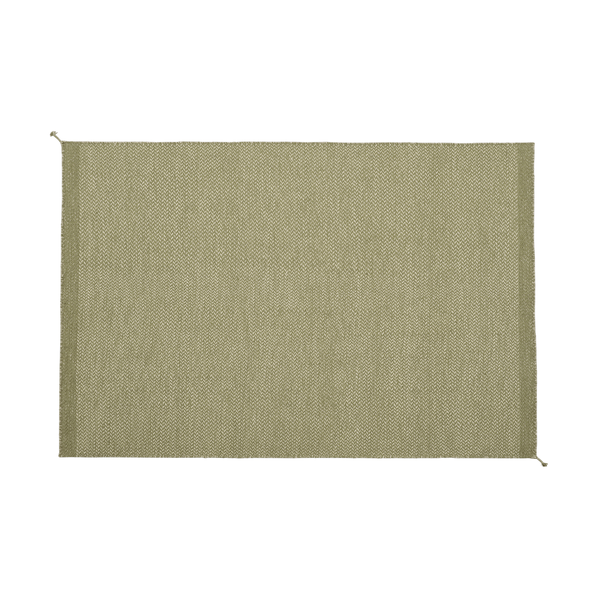 Muuto Ply matta 170x240 cm Moss green | Skandinavisk Design | Plastmattor | Grön