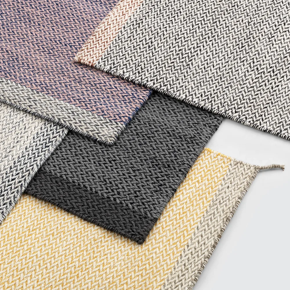 Ply ullmatta 170x240 cm, Burnt orange Muuto