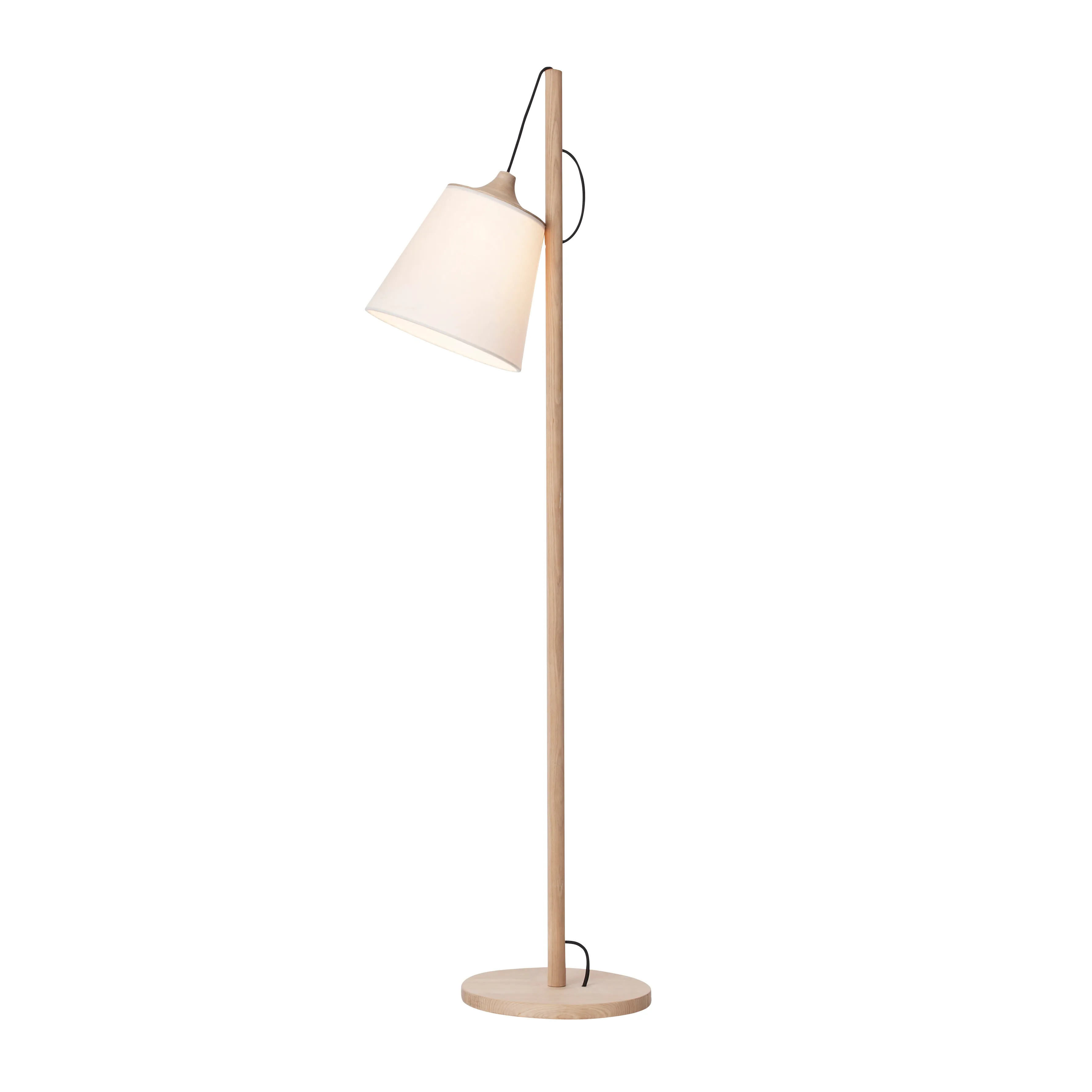 Pull golvlampa, vit